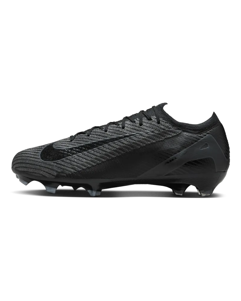 Nike Mercurial Vapor 16 Elite FG Low-Top-Fußballschuh - Schwarz Schwarz