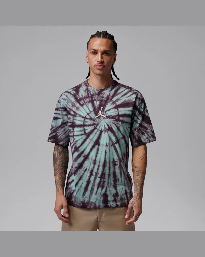 Jordan Brooklyn Festival-T-Shirt mit Batik-Design (Herren) - Grün Grün