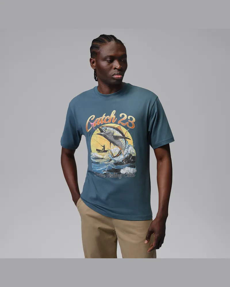 Jordan Men-T-Shirt mit Grafik - Blau Blau