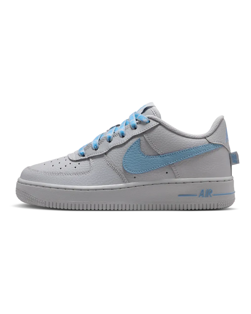 Nike Air Force 1 Low Schuh (ältere Kinder) - Grau Grau