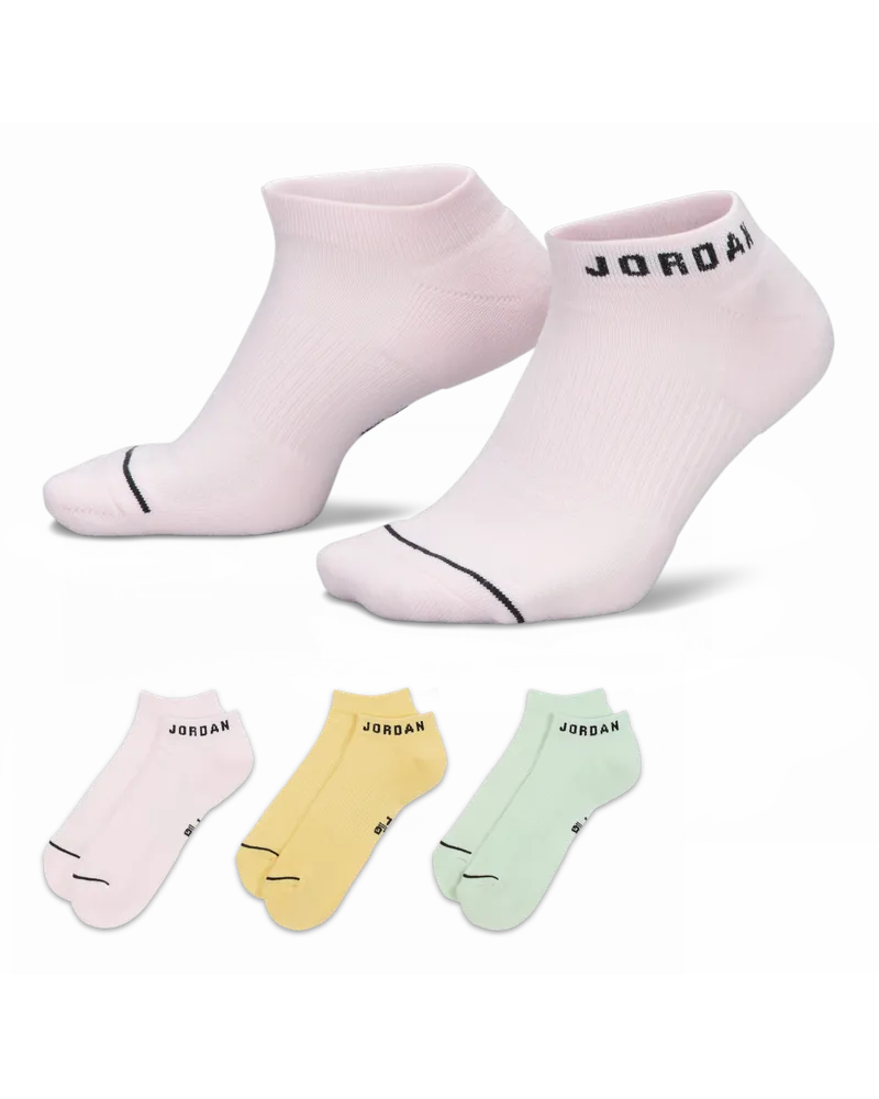 Jordan Everyday No-Show-Socken für jeden Tag (3 Paar) - Multi-Color Multi-color