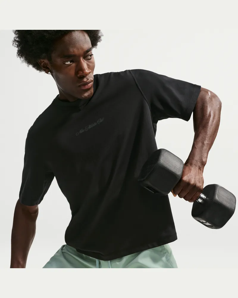 Nike Primary N.A.C. Trainings-T-Shirt (Herren) - Schwarz Schwarz