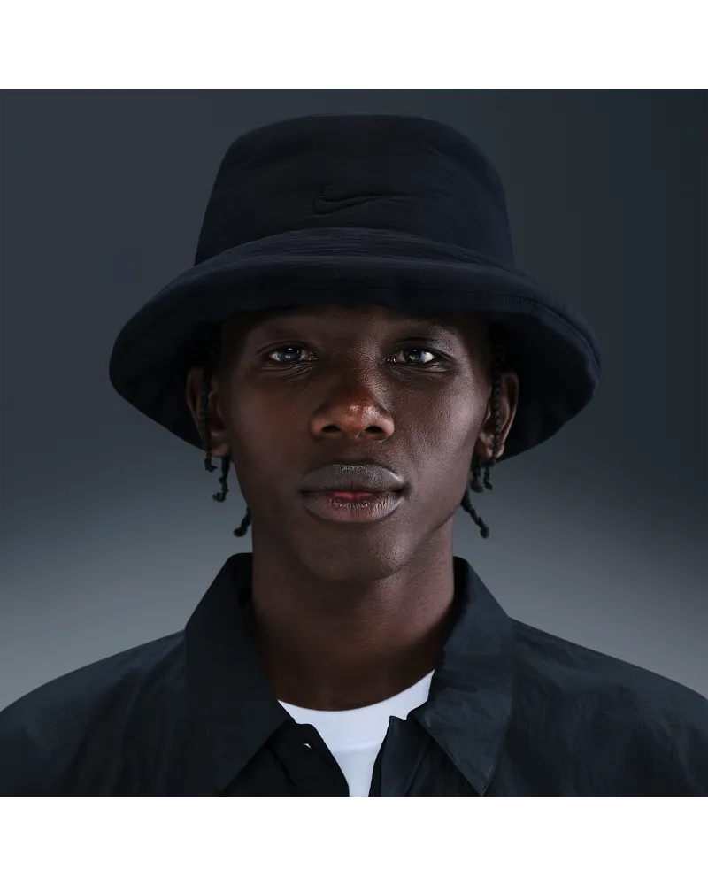 Nike Apex Puffle Bucket-Hat - Schwarz Schwarz