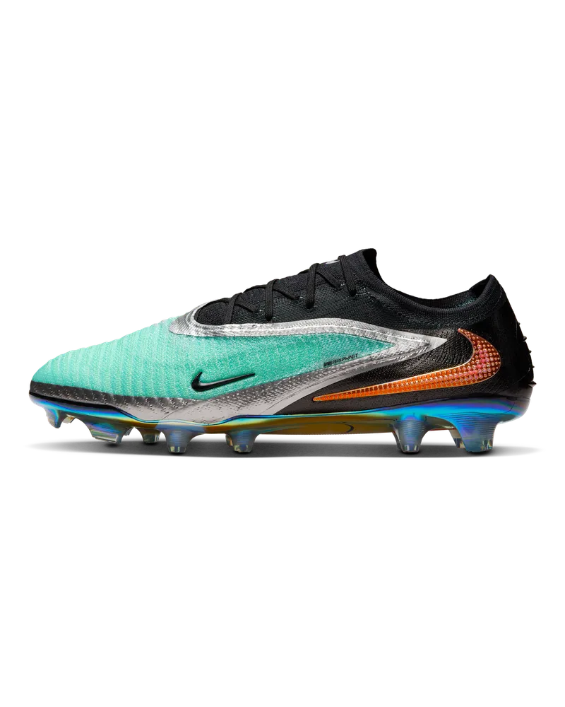 Nike Phantom 6 Low Elite Fußballschuh für normalen Rasen - Grau Grau