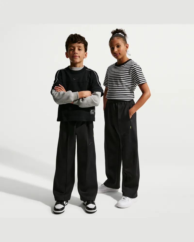 Nike Collection Hose aus Polystrick-Material (ältere Kinder, Jungen) - Schwarz Schwarz