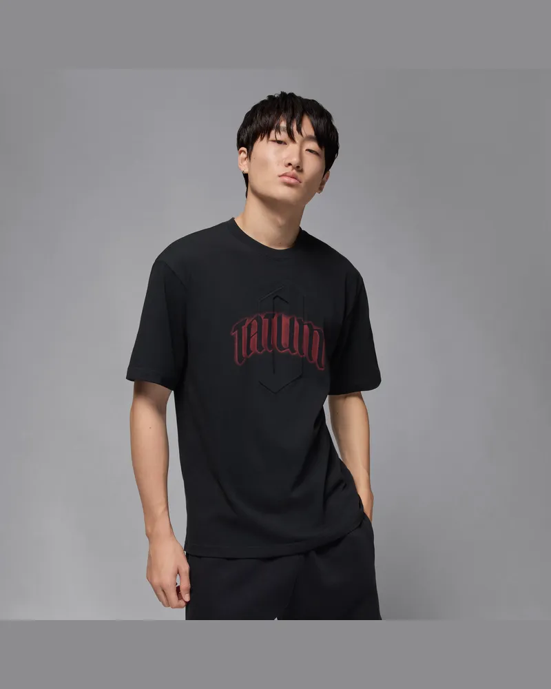 Nike Tatum Herren-T-Shirt - Schwarz Schwarz