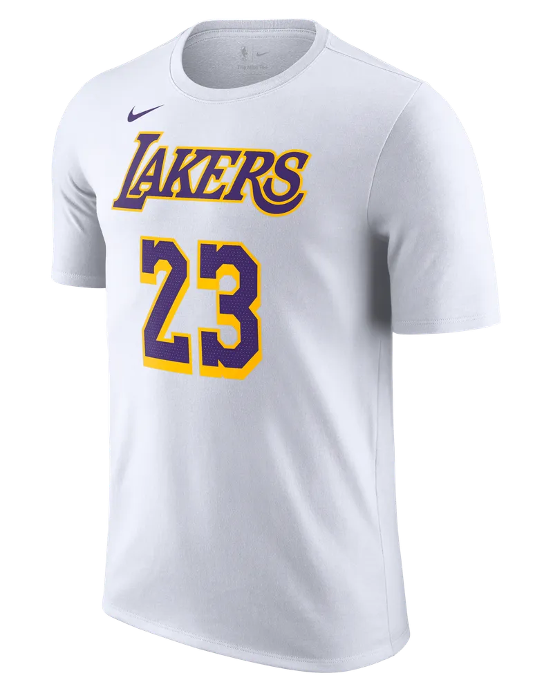 Nike Los Angeles Lakers  NBA-T-Shirt für Herren - Weiß Weiß