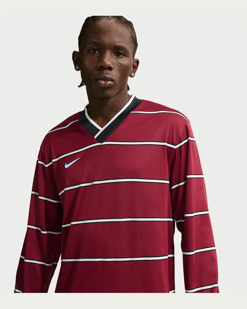 Nike Energy Dri-FIT Longsleeve-Fußballoberteil (Herren) - Rot Rot