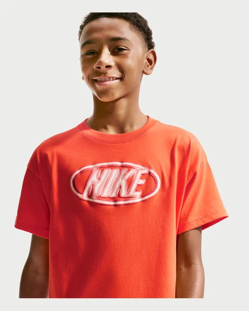 Nike Max90 T-Shirt (ältere Kinder) - Orange Orange