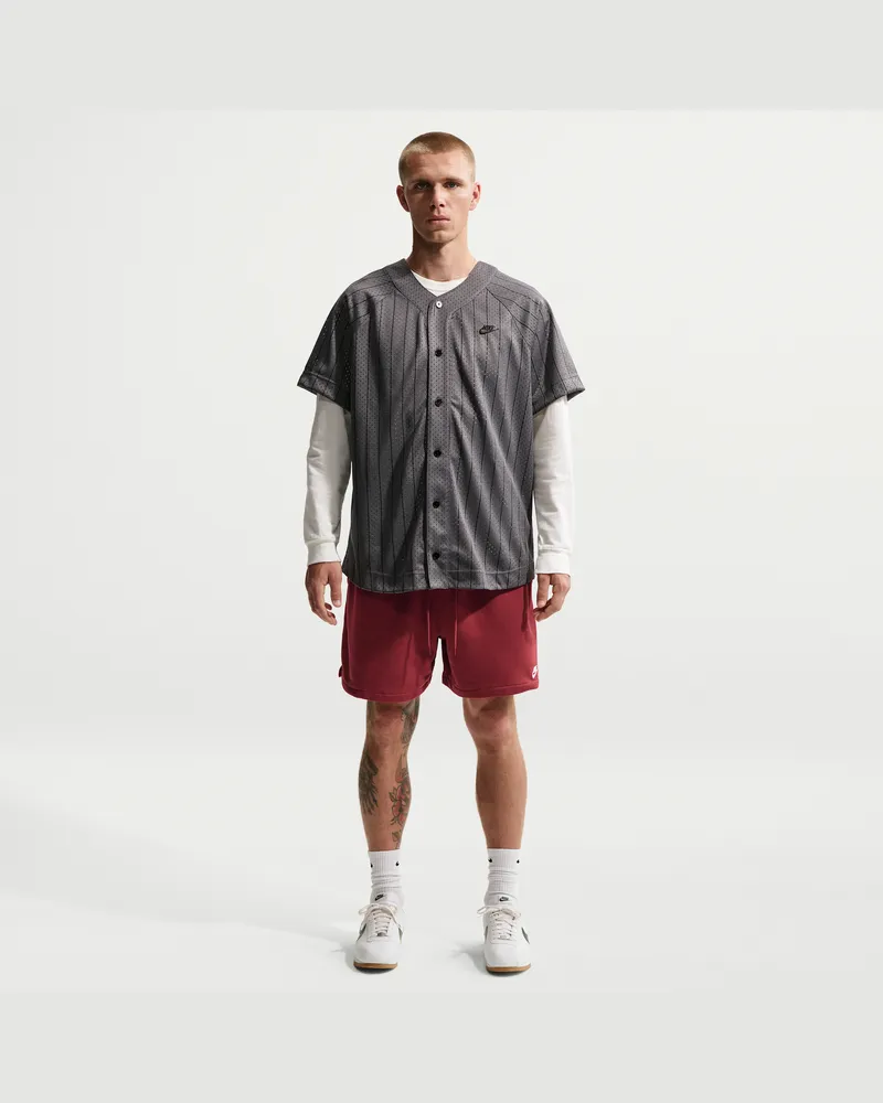 Nike Club Flow-Shorts aus French Terry für Herren - Rot Rot