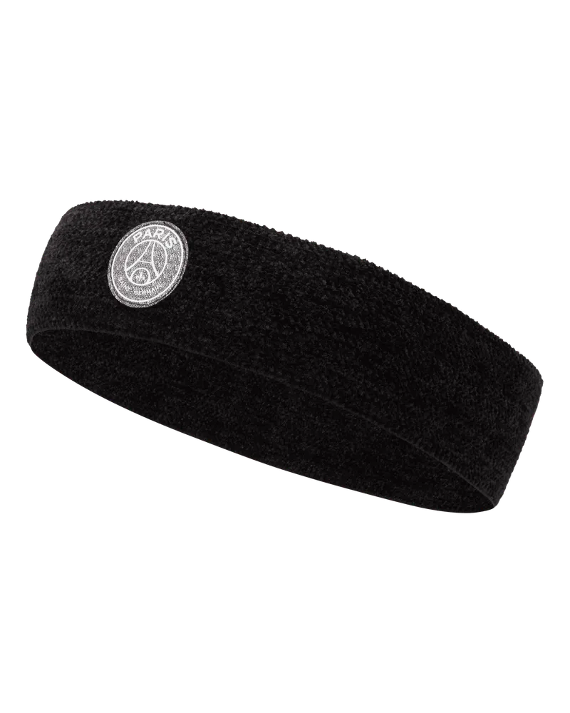 Nike Paris Saint-Germain Chenille-Stirnband - Schwarz Schwarz