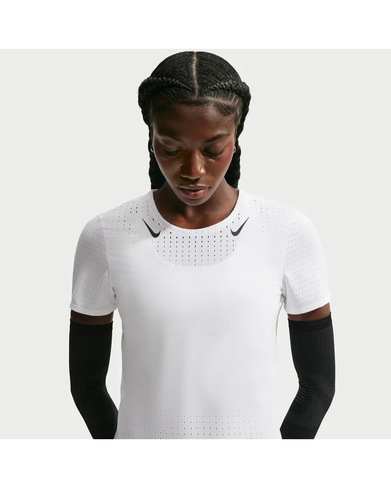 Nike AeroSwift Dri-FIT ADV Lauf-Top für Damen - Weiß Weiß