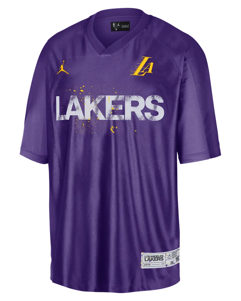 Jordan Los Angeles Lakers  Dri-FIT MVP-T-Shirt für Herren - Lila Lila