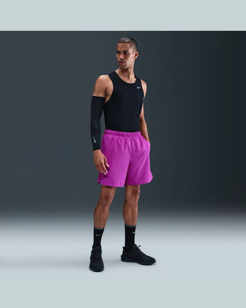 Nike Challenger Dri-FIT-Laufshorts mit Futter für Herren (ca. 18 cm) - Lila Lila