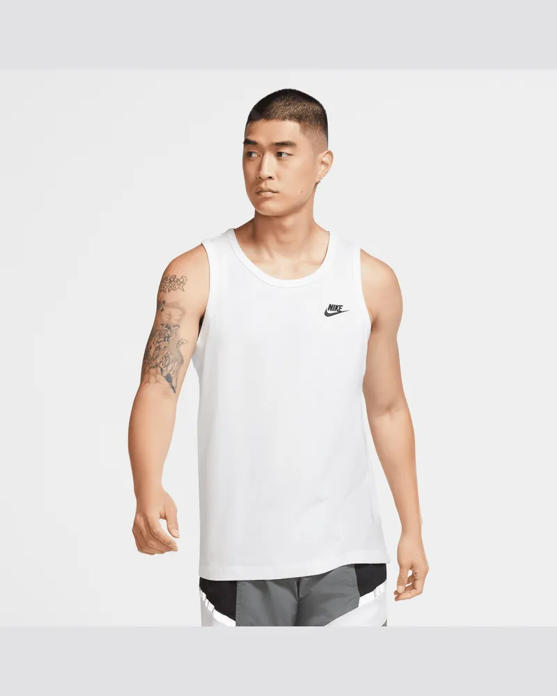 Nike Sportswear Club Herren-Tanktop - Weiß Weiß