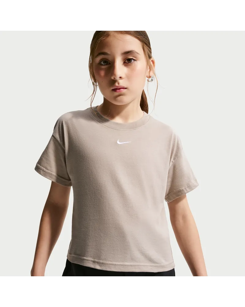 Nike Essential T-Shirt (ältere Kinder, Mädchen) - Braun Braun