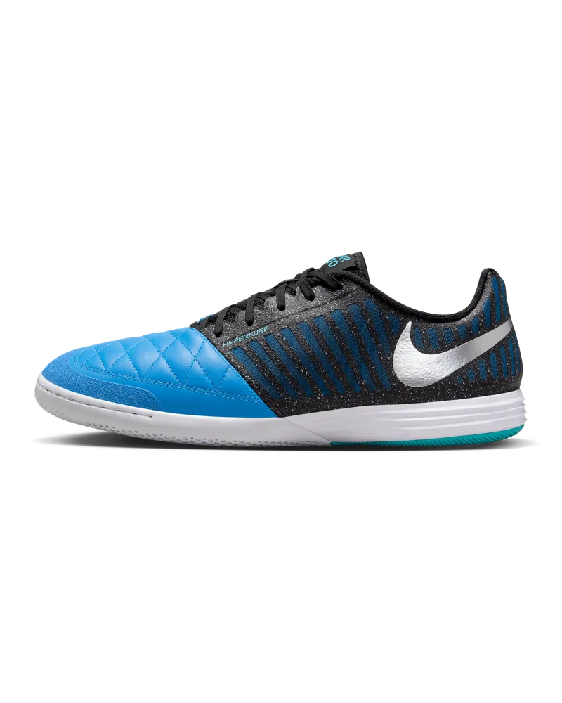 Nike Lunargato II Low Top Fußballschuh für Hallen- und Hartplätze - Grau Grau