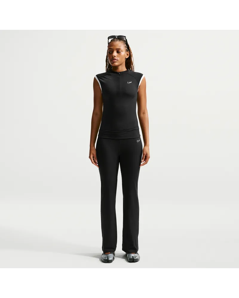 Nike Hose mit ausgestelltem Bein (Damen) - Schwarz Schwarz
