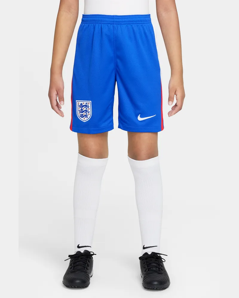 Nike England 2025/26 Stadium Home  Replika-Fußballshorts mit Dri-FIT-Technologie (ältere Kinder) - Blau Blau