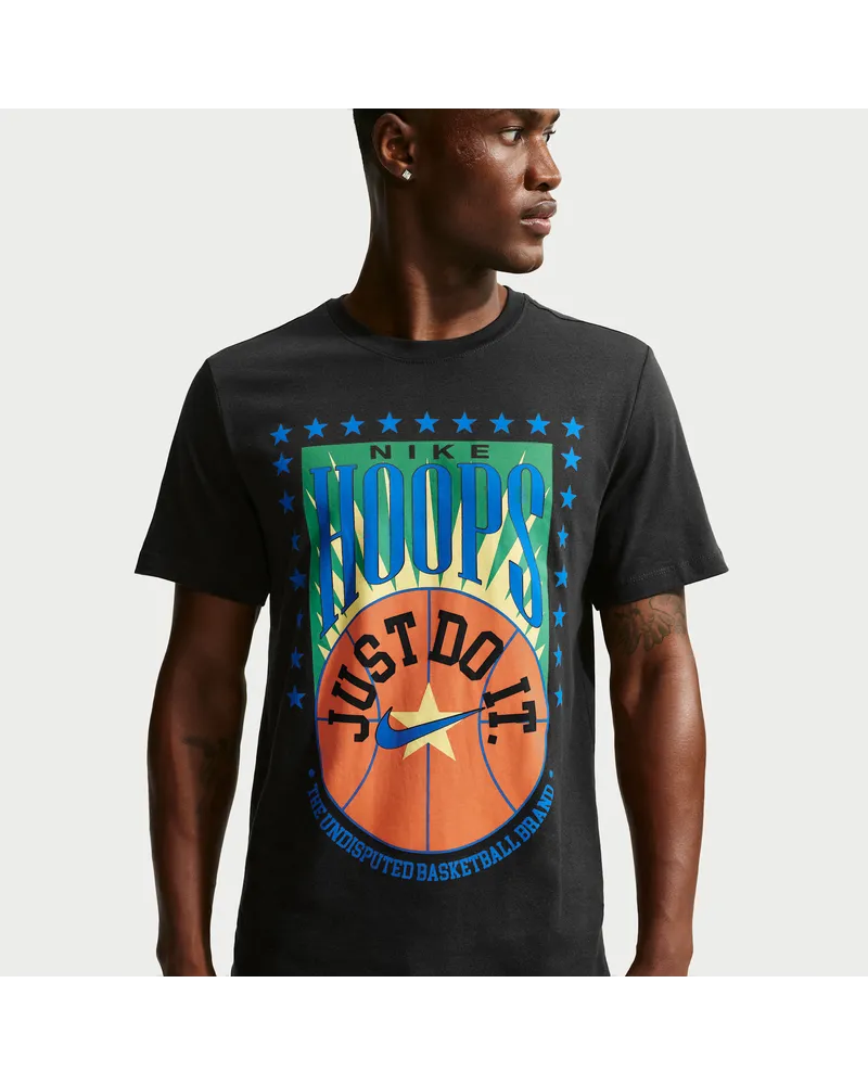 Nike Basketball-T-Shirt (Herren) - Schwarz Schwarz
