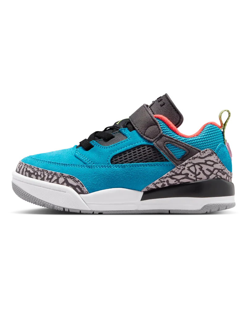 Jordan Spizike Low Schuh für jüngere Kinder - Blau Blau