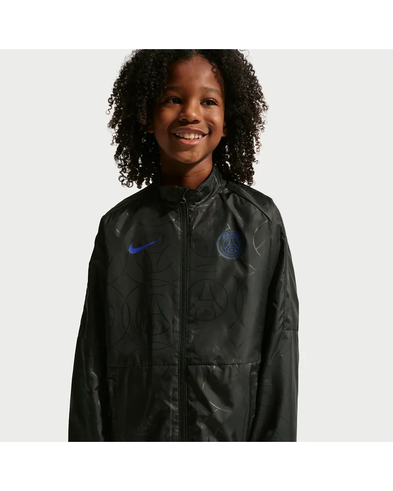 Nike Paris Saint-Germain Academy AWF Home  Repel-Fußballjacke (ältere Kinder) - Schwarz Schwarz