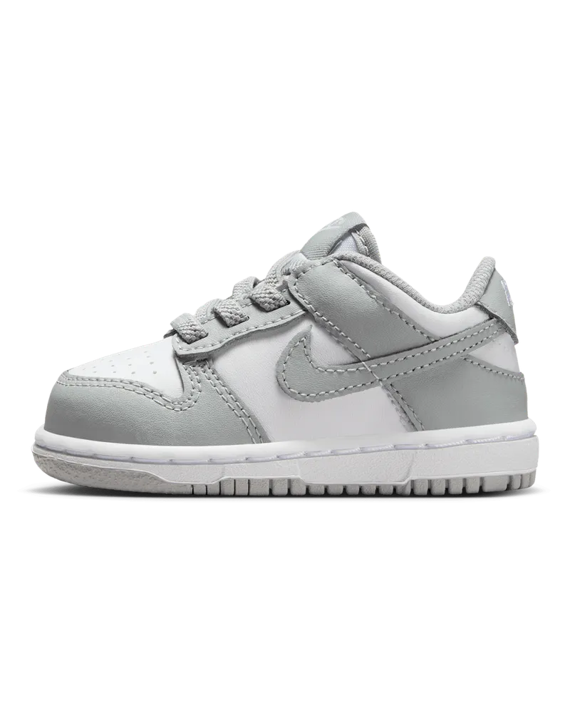 Nike Dunk Low Schuh für Babys und Kleinkinder - Weiß Weiß