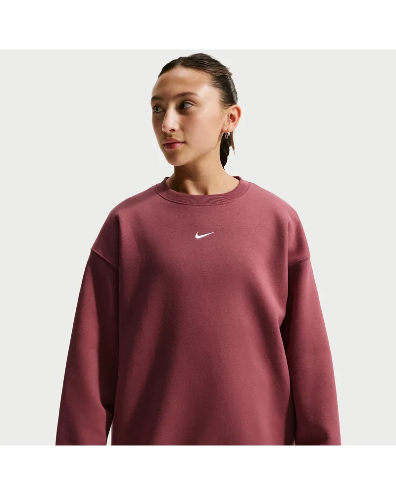 Nike Studio Oversize-Sweatshirt (ältere Kinder, Mädchen) - Rot Rot