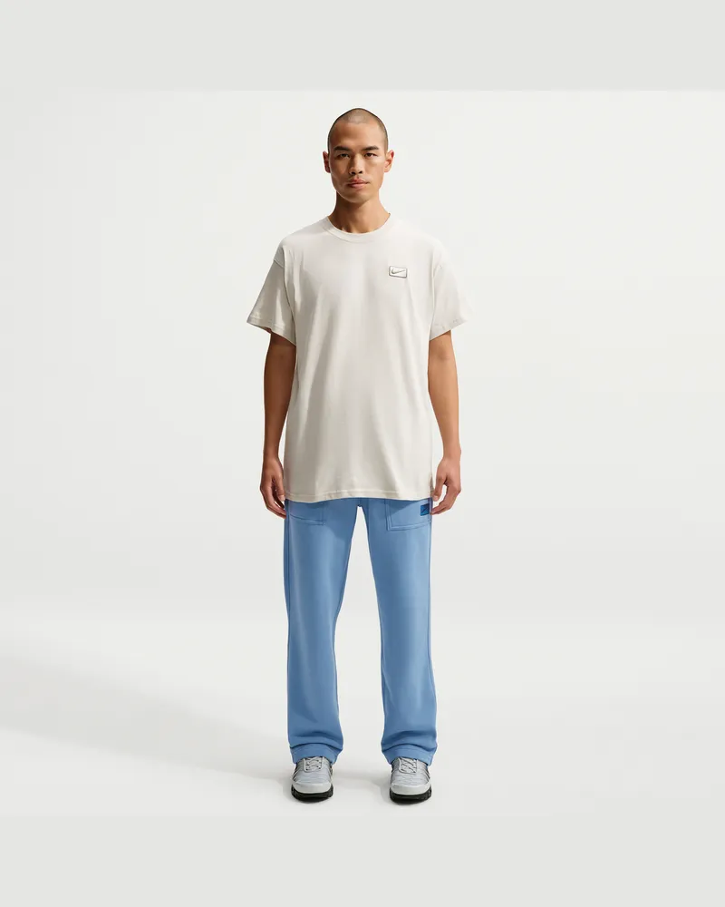 Nike Fleecehose mit offenem Saum (Herren) - Blau Blau