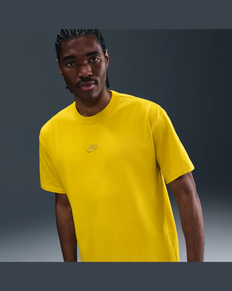 Nike Sportswear Premium Essentials Herren-T-Shirt - Gelb Gelb