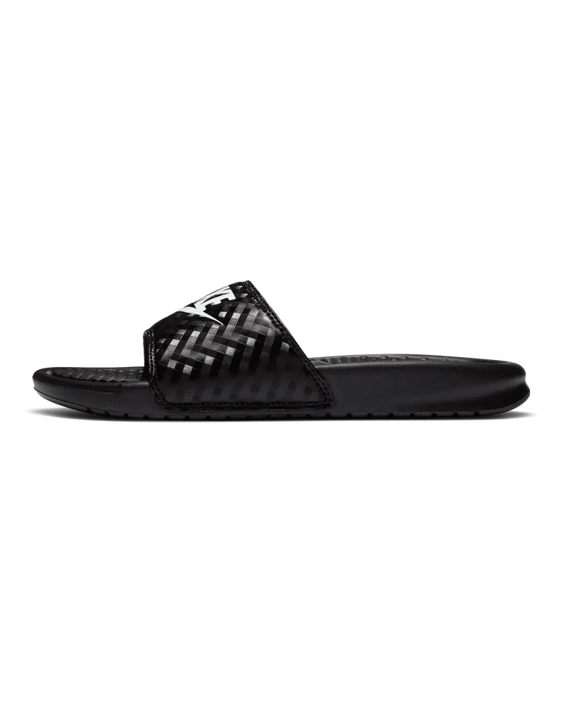 Nike Benassi JDI Damen-Slides - Schwarz Schwarz