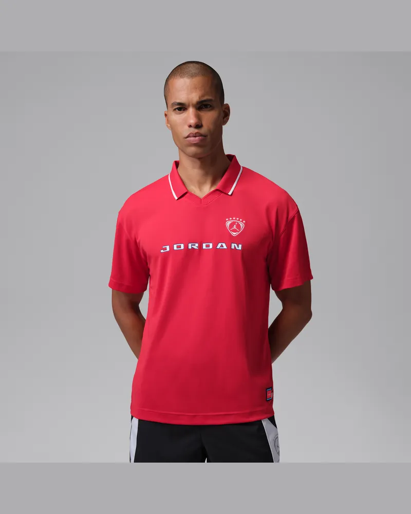 Jordan Brooklyn Fußball-Oberteil (Herren) - Rot Rot