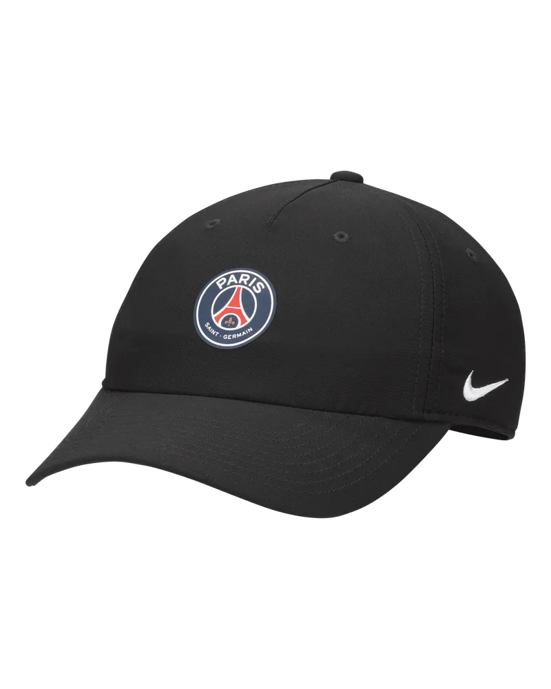 Nike Paris Saint-Germain Club  unstrukturierte Fußball-Cap - Schwarz Schwarz