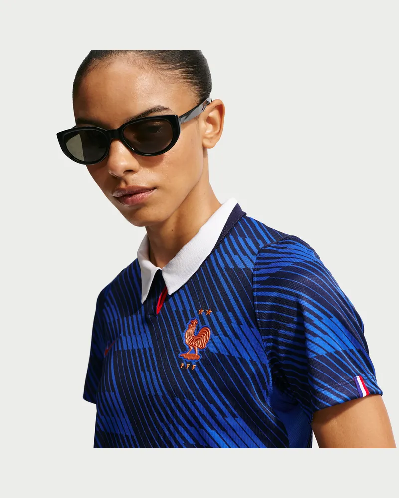 Nike FFF 2026 Heimstadion  Dri-FIT-Replika-Fußballtrikot für Damen - Blau Blau