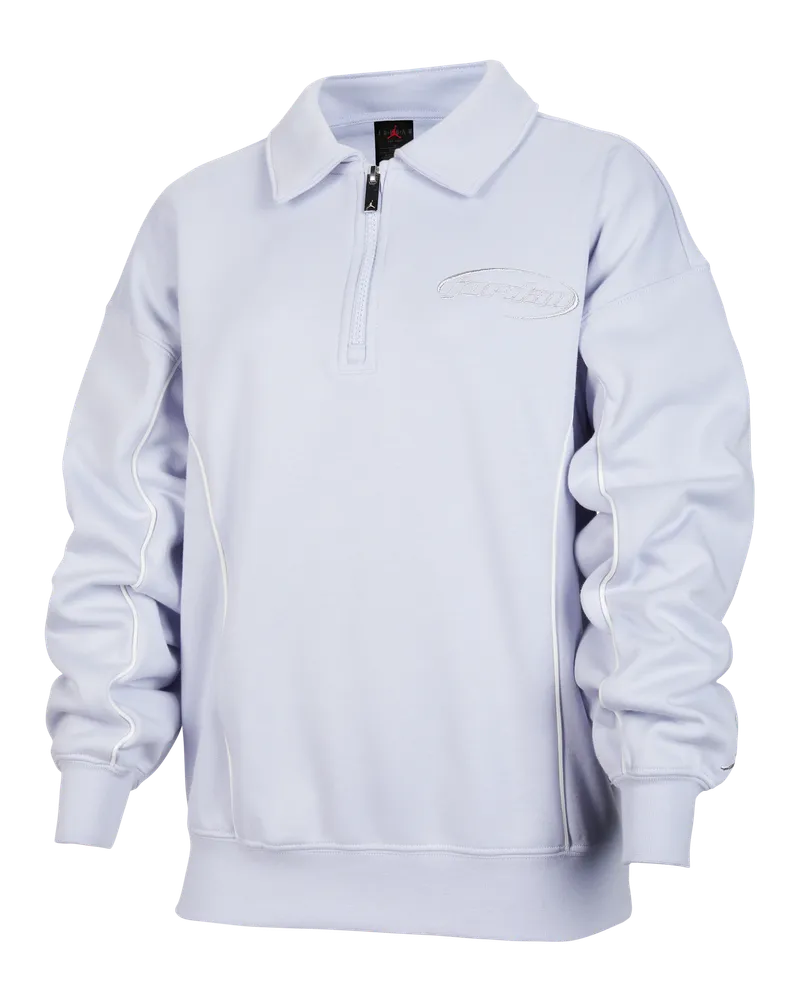 Jordan Mountainside Fleece-Oberteil mit Halbreißverschluss (ältere Kinder) - Grau Grau