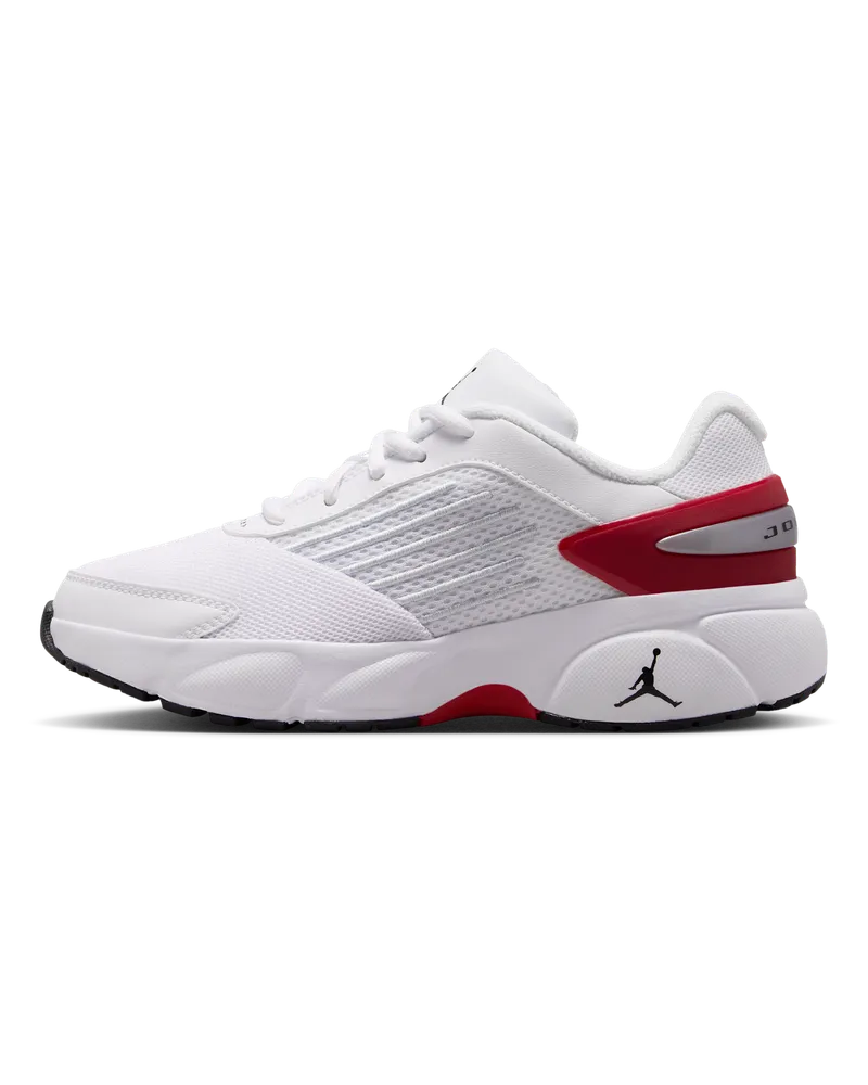 Jordan Trunner Flow Schuh (ältere Kinder) - Weiß Weiß