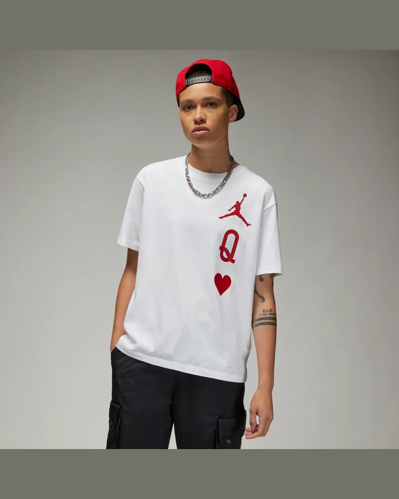 Jordan Flight Damen-T-Shirt - Weiß Weiß