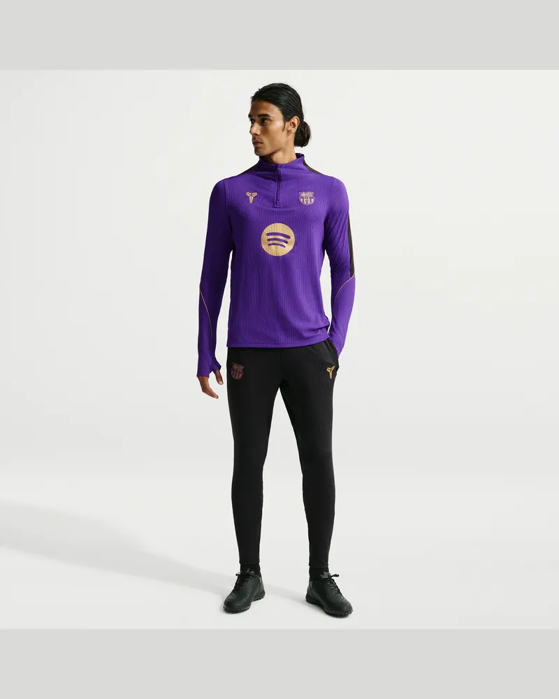 Nike FC Barcelona Strike Elite Away Kobe Dri-FIT-ADV-Fußball-Drill-Oberteil aus Strickmaterial (Herren) - Lila Lila