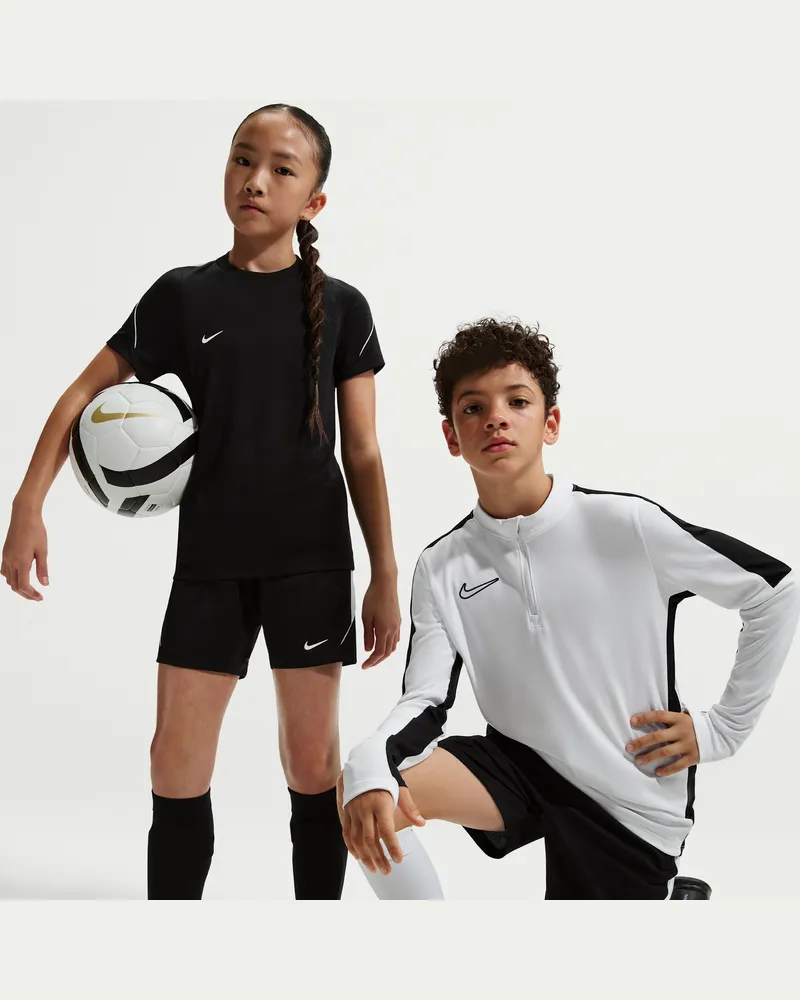Nike Strike Dri-FIT Fußballshorts (ältere Kinder) - Schwarz Schwarz