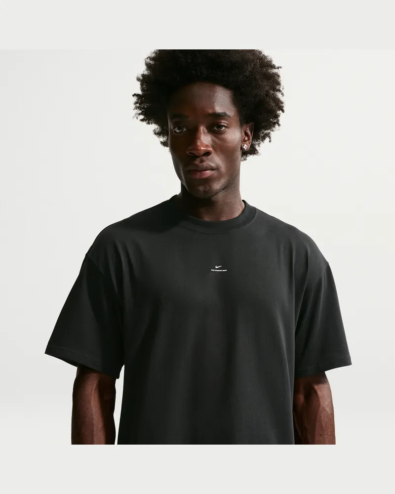 Nike Standard-Dri-FIT Basketball-T-Shirt für Herren - Schwarz Schwarz