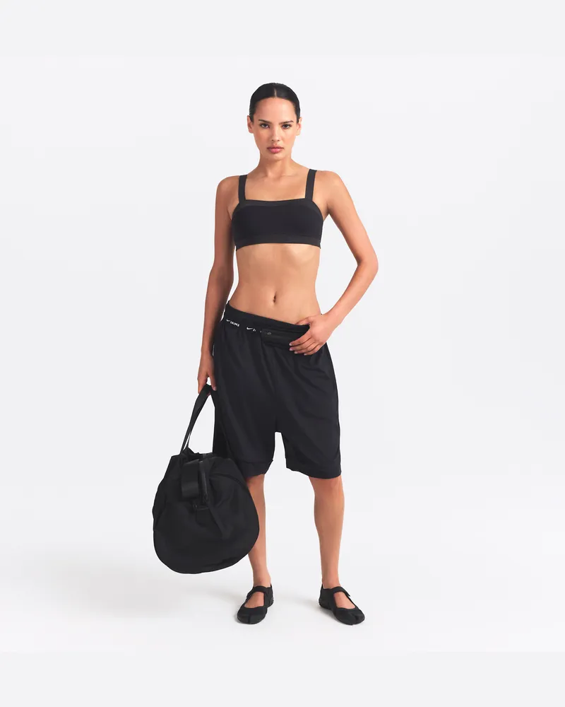 Nike SKIMS Airy Relaxed Shorts für Damen - Schwarz Schwarz