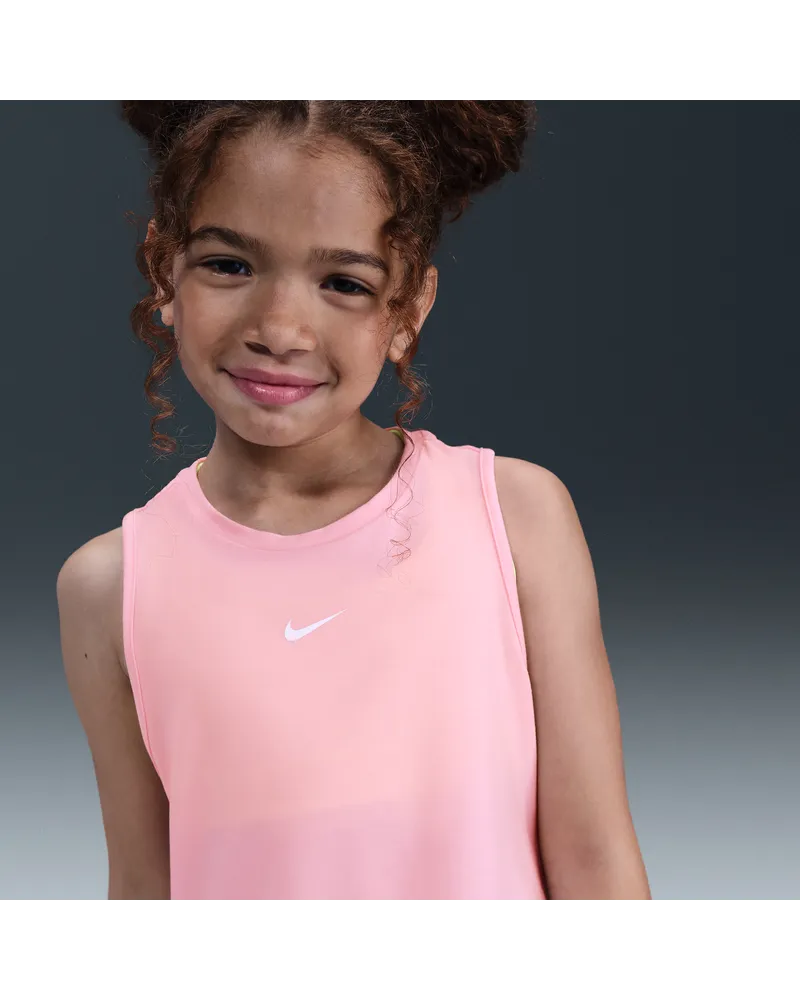 Nike Pro Dri-FIT Trainings-Tanktop für Mädchen - Pink Pink