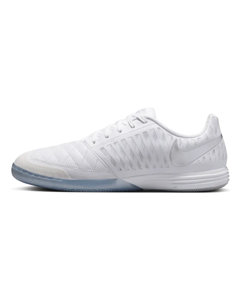 Nike Lunargato II Low Top Fußballschuh für Hallen- und Hartplätze - Weiß Weiß