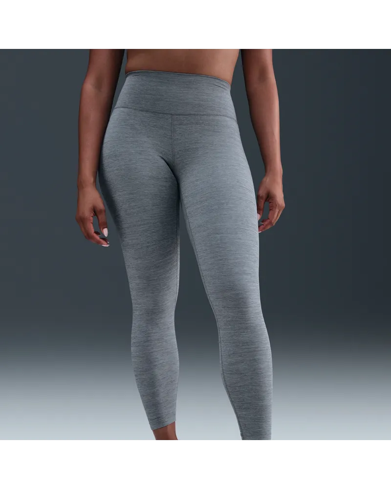 Nike One 7/8-Leggings mit hohem Bund für Damen - Grau Grau