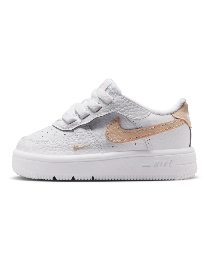 Nike Force 1 Low EasyOn Schuh (Babys/Kleinkinder) - Weiß Weiß