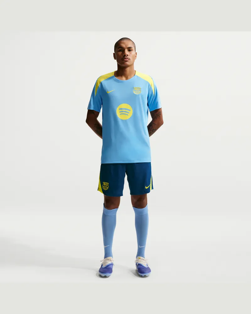 Nike FC Barcelona Strike SE  Dri-FIT Strick-Fußballshorts (Herren) - Blau Blau