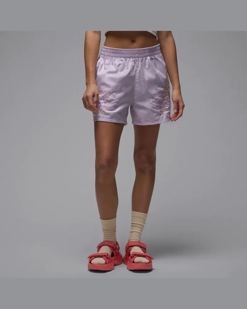 Jordan Damenshorts aus Webmaterial - Lila Lila