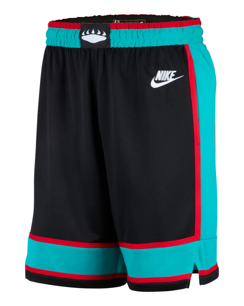 Nike Memphis Grizzlies Swingman 2025/26 Hardwood Classics  Dri-FIT NBA-Shorts für Herren - Schwarz Schwarz