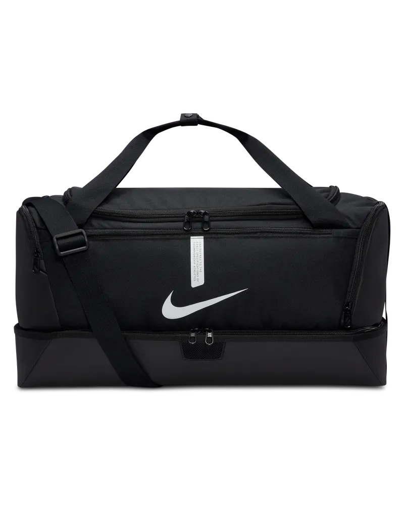 Nike Academy Team Hardcase Fußball-Sporttasche (Medium, 37 l) - Schwarz Schwarz
