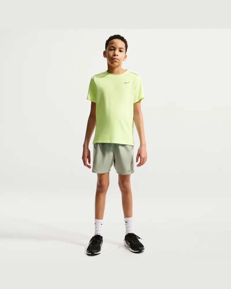 Nike Miler Dri-FIT Trainingsshorts (ältere Kinder) - Grün Grün
